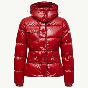 Glareins Braided Trim Hooded Short Down Jacket